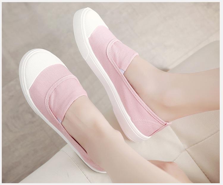 2025 Spring Canvas Shoes: Unisex Casual Low-Cut Flats in Korean Style
