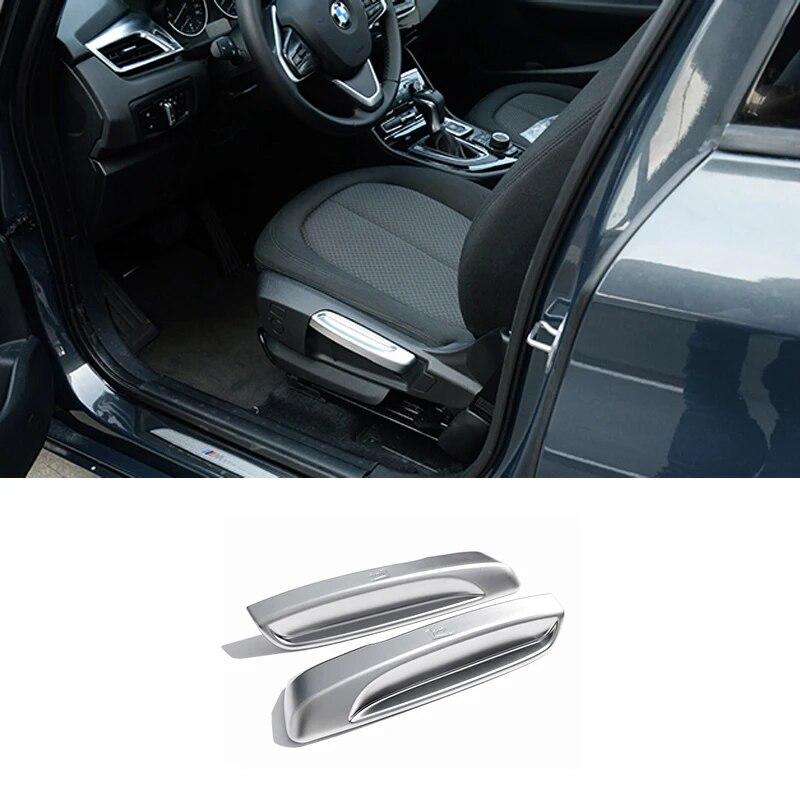 Car Seat Adjustment Manual Control Wrench Booster Trim Cover Sticker Decoration Interior Accessories For BMW 1 2 Series F21 F45