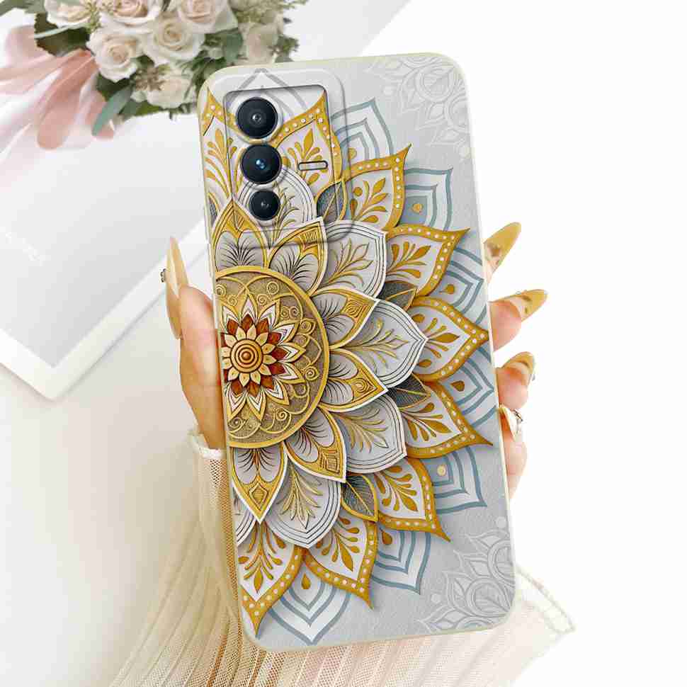 Cartoon Painted For vivo S12 Pro 5G V2163A Case Butterfly Cat Silicone Back Cover For Vivo S12 Pro s12 PRO 5G Phone Cases Bumper