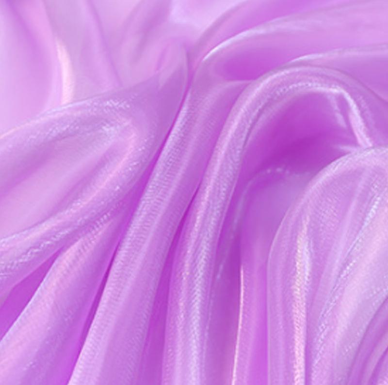Korean Silk Organza Flash Yarn for Decorative Scarf, Hanfu, Cheongsam, Wedding Handicrafts
