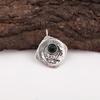 Green Tourmaline Handmade Gemstone Pendant, 925 Solid Sterling Silver Pendant Antique Jewelry, Pendant For Engagement Gift