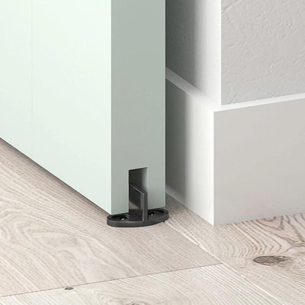 Compact Barn Door Floor Guide Nylon Barn Door Hardware Floor Guides  Furniture Hardware Fixing