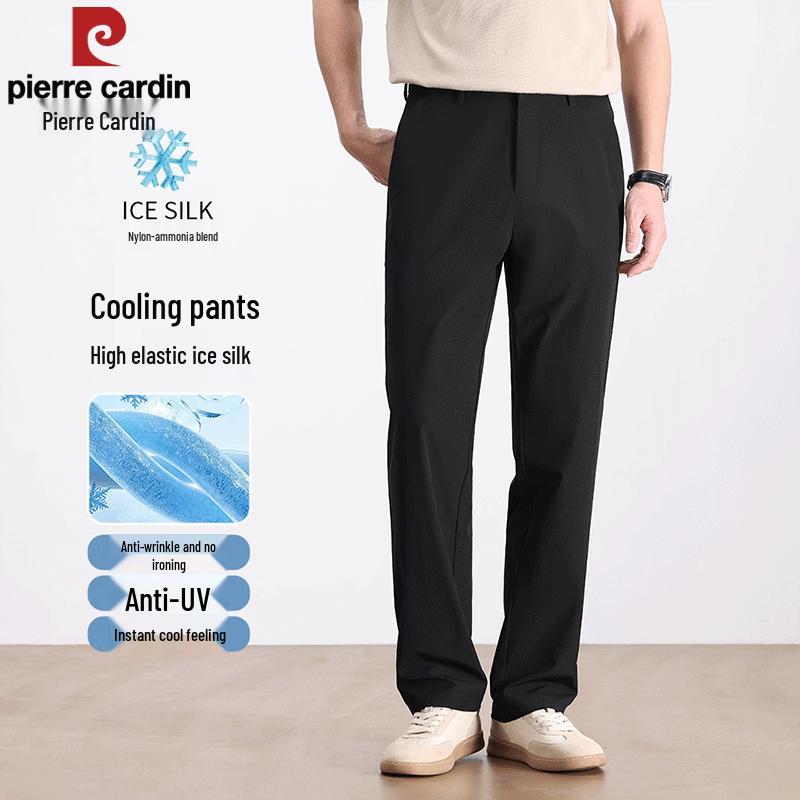 Pierre Cardin Men s Summer Straight-Leg Casual Pants 32