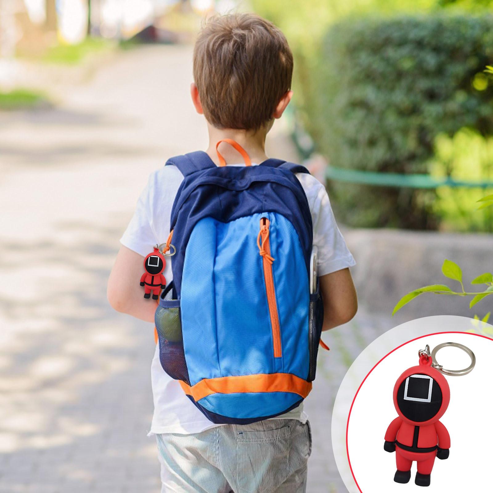 

Милый брелок из эпоксидной смолы с персонажами, подвеска ручной работы, украшение для косплея красный