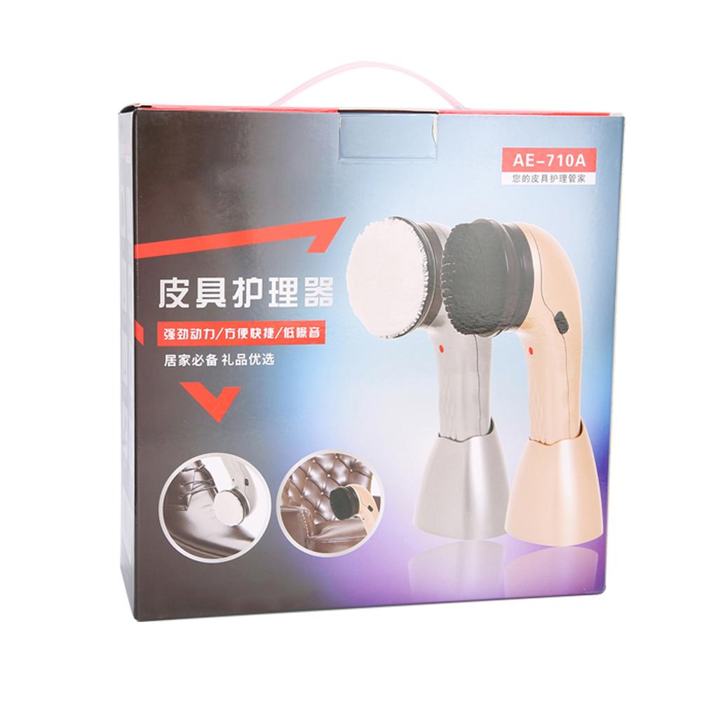 Electric Shoe Polisher Rechargeable Shoe Cleaning Leather Care Portable Handheld Shoe Shine Kit