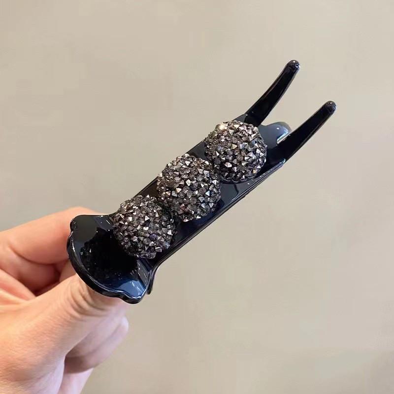 Cristal acrilic plasă floare înaltă coadă de cal agrafă coreeană dulce drăguță elegantă coada de cal clemă pentru femei fete accesorii de păr