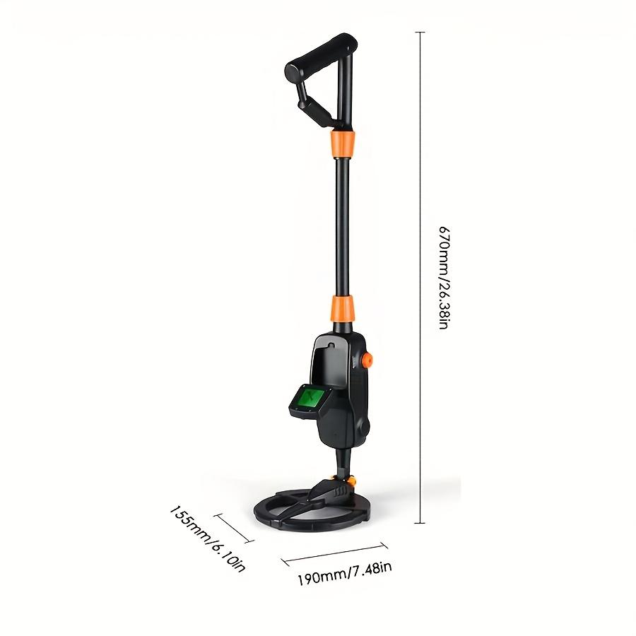 Lightweight Children Metal detector MD-1008A,Kid's Golder Finder Treasure Hunting Waterproof Search Coil LCD Detector
