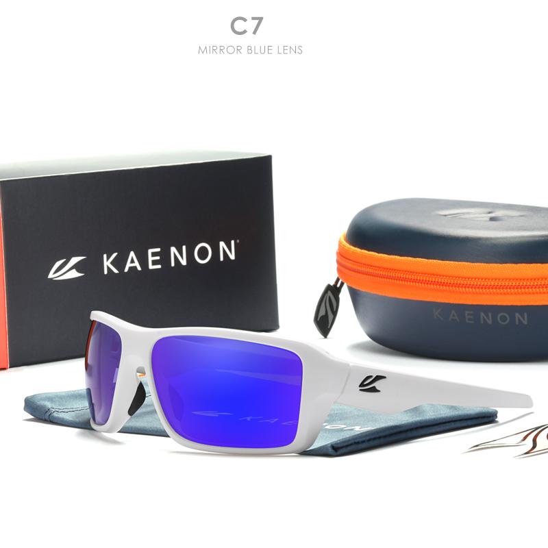 

2026 KAENON Brand Design Polarized Sunglasses For Men Wide Angle Vision Fashion Women Shades Outdoor Sports Fishing Sun Glasses Only Sunglasses