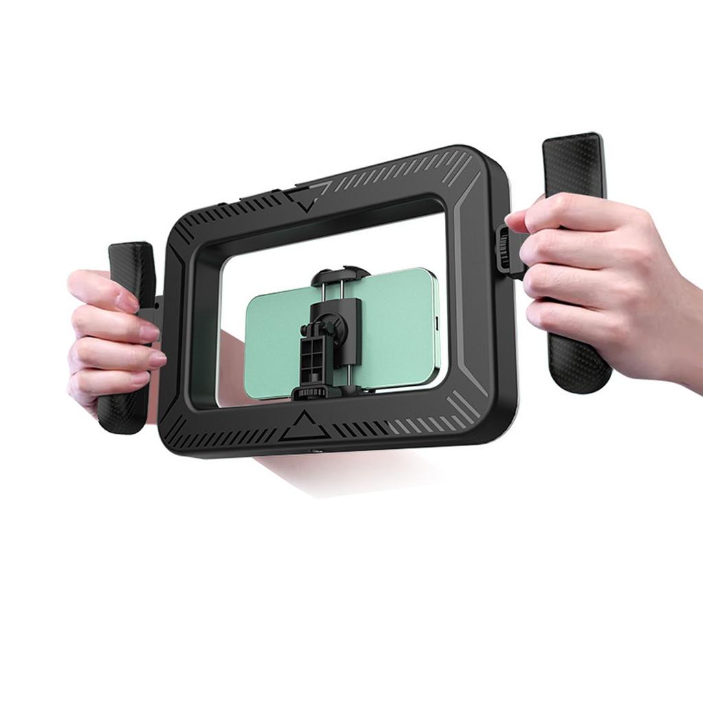 Portable Photography Fill Light, 2900K-7000K LED Light, CRI95+, Built-in 3600mAh Battery and Detachable Remote Control for Photography, Video, St