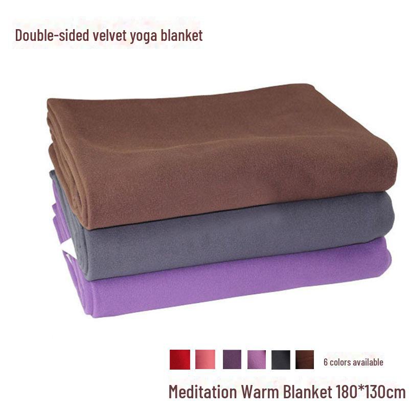 Iyengar Yoga Blankets - Thick, Non-Slip Meditation and Rest Mats