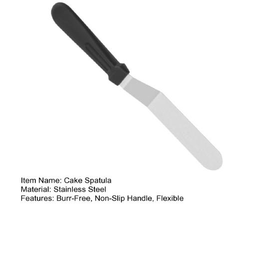 Cake Butter Spatula Stainless Steel Cake Icing Spreader for Baking Ergonomic Handle Cake Decorating Tool for Buttercream Pastry