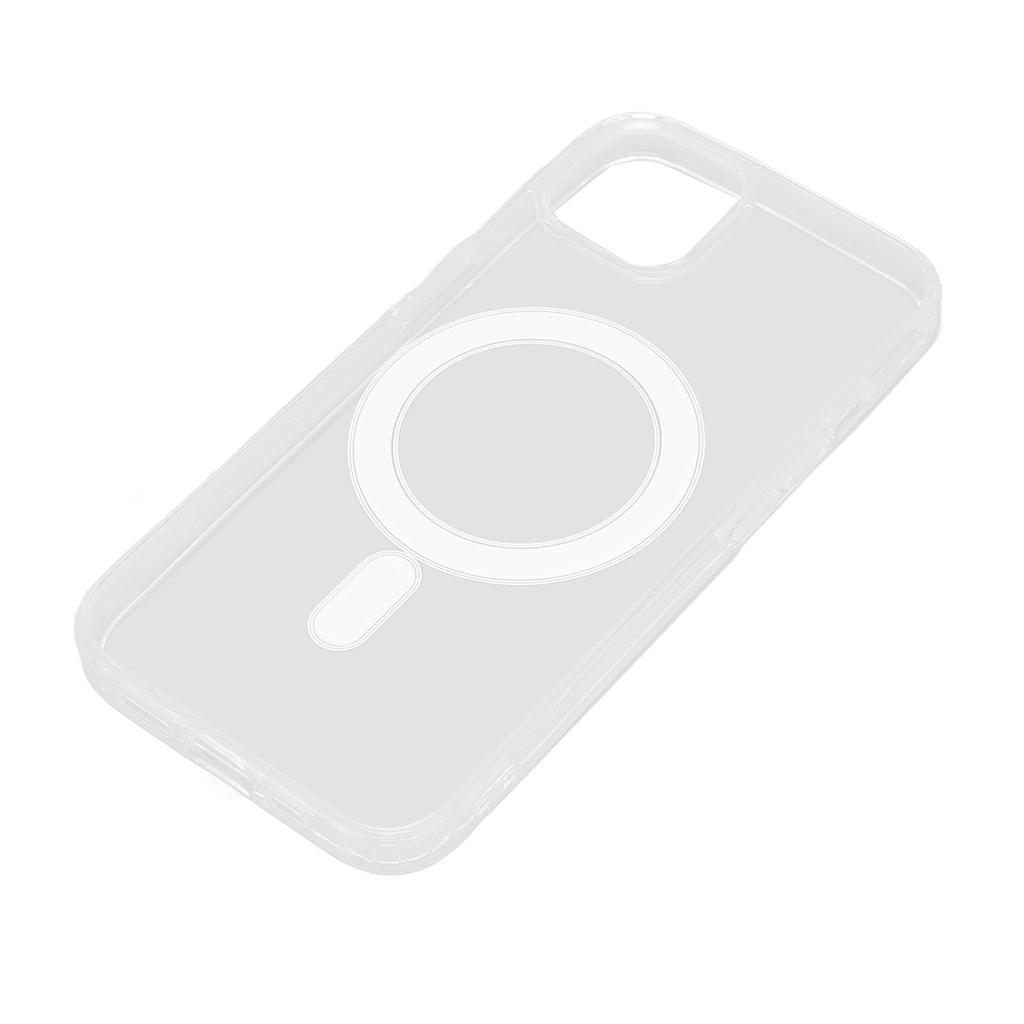 Transparent Phone Case Magnetic Phone Case Ultra Thin Shockproof Compatible for Magsafe Charger