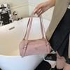 Premium Wildledertasche Damen neue trendige Mode vielseitige Schulter-Unterarmtasche lässige tragbare Baguette-Tasche