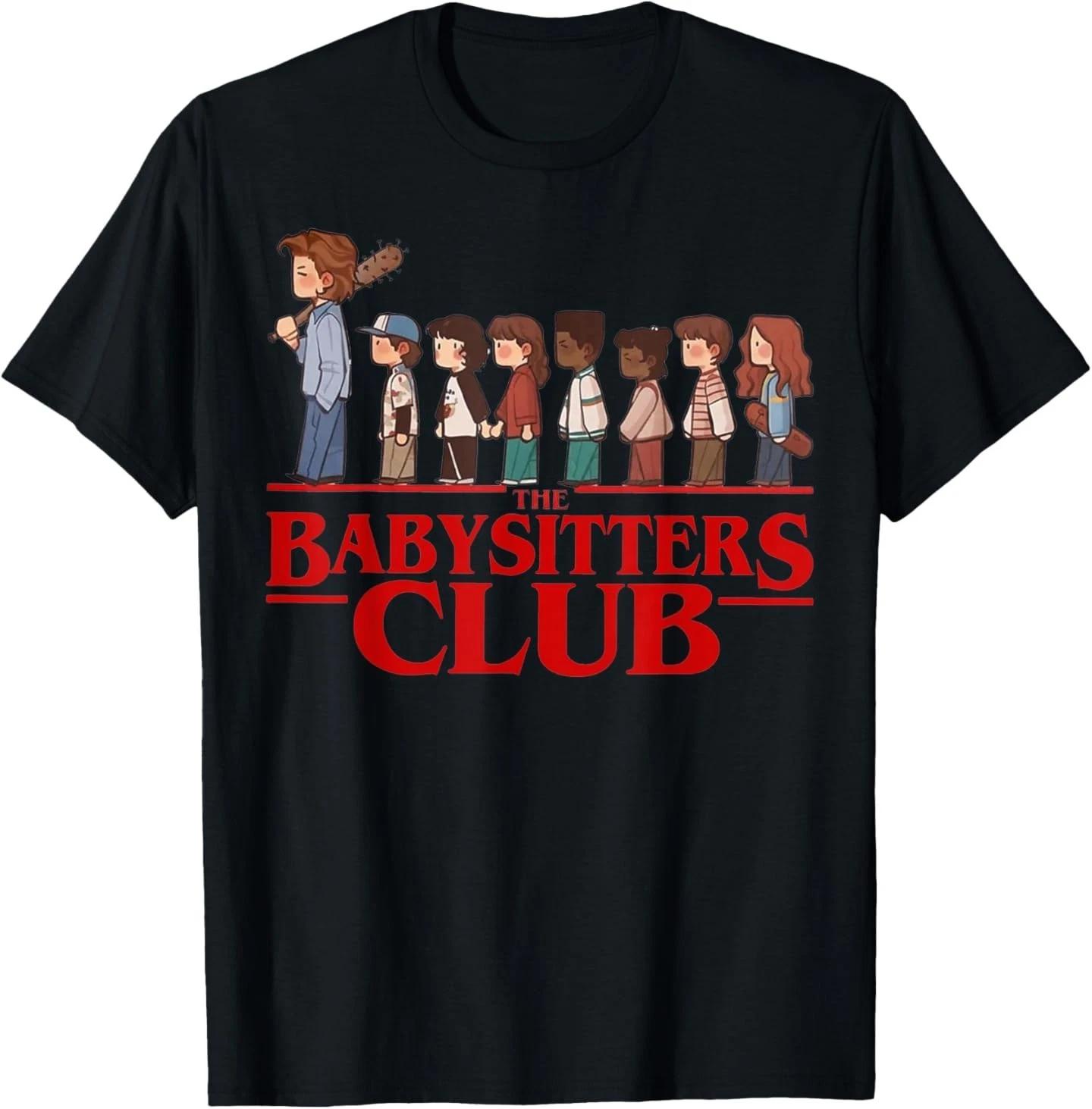 Vintage Retro 90s The Baby Sitters Club 100% Cotton T-shirt Mens Tees Top 4XL