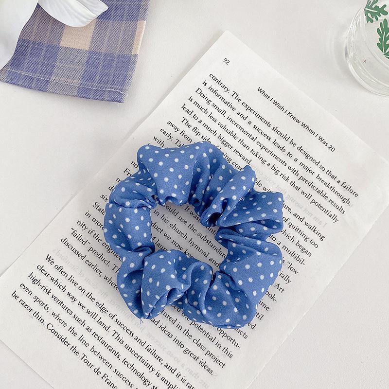 Korean JK College Style Hair Accessories Set: Cute Hair Ring, Headband, Rubber Band, and Large Intestine Hair Rope