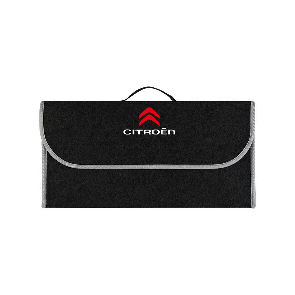 Auto Kofferraum Aufbewahrungsbox Faltbar Filz Auto Organizer Verstauen Aufräumen Box Auto Zubehör Für Citroen C1 C2 C3 C4L VTS C-ELYSEE DS