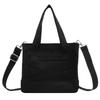 Popular New Canvas Bag Casual Simple Portable Messenger Bag Women's Shopping Shoulder Bag