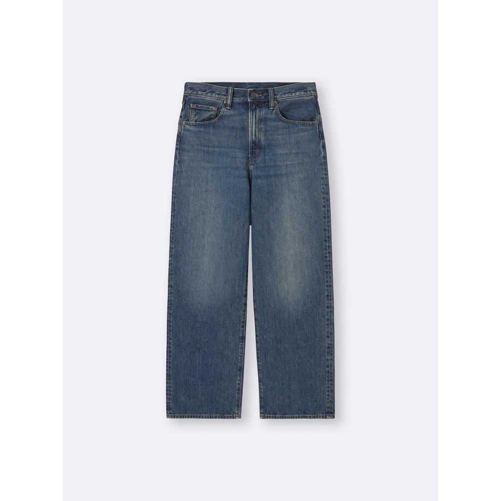 Gu By Uniqlo Baggy Jeans+ec  Length 80.0cm Long 