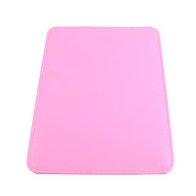Neglekunstbordmatte Putepute Sammenleggbar Vaskbar Manikyrbordmatte Neglesalongverktøy Rosa