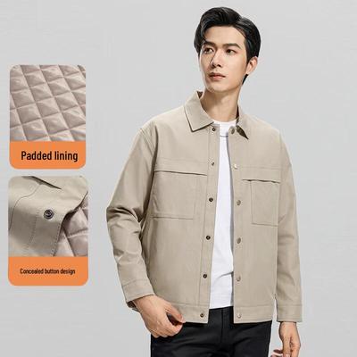 Fengmao Men's Padded Lapel Winter Jacket