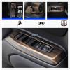 Car Style Gear Shift Lift Switch Panel Air Vent Outlet Cover Peach Wood Interior For Toyota Land Cruiser 250 Prado LC250 2024 +