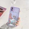 Japanese Anime Painted House scenery Phone Case For iPhone 16 15 Plus X XR XS Max 17 16 15 13 12 11 14 Pro Max Hard Matte Cover