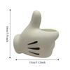 Creative Design Storage Ornament Cute Cartoon Desktop Ornament Thumbs Up Pen Holder  Office Decor