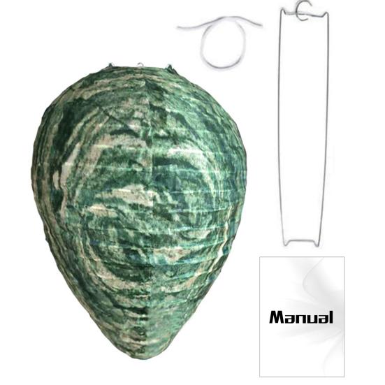 Wespenlaterne, realistisch, harmlos, einfache Installation, Wespennest, Köder, wasserdicht, realistisch, Wespenschutz, Gartenzubehör