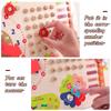Children Calendar Clock Wooden Toys Montessori Parish Learning Time Activity Set Season Date Cognitive Learning Games for Kids