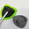 Windshield Cleaning Tool Car Cleaning Brush Retractable Windshield Cleaning Wand Auto Window Cleaner Microfiber Cloth Car Wash Brush