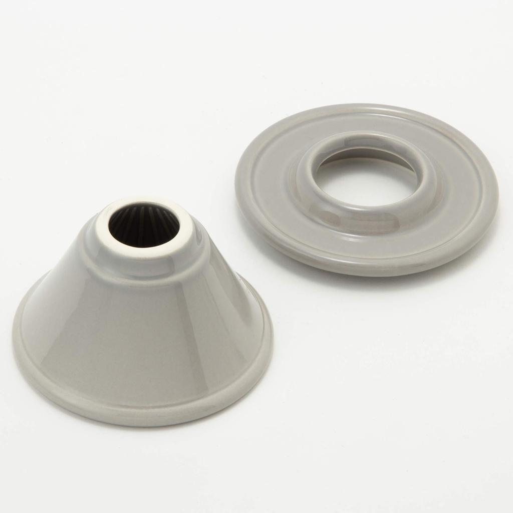 MIKASA Coffee Dripper Gray Diameter 10.8 X Height 7.3cm MicrowaveDishwasherOven Safe T-784006