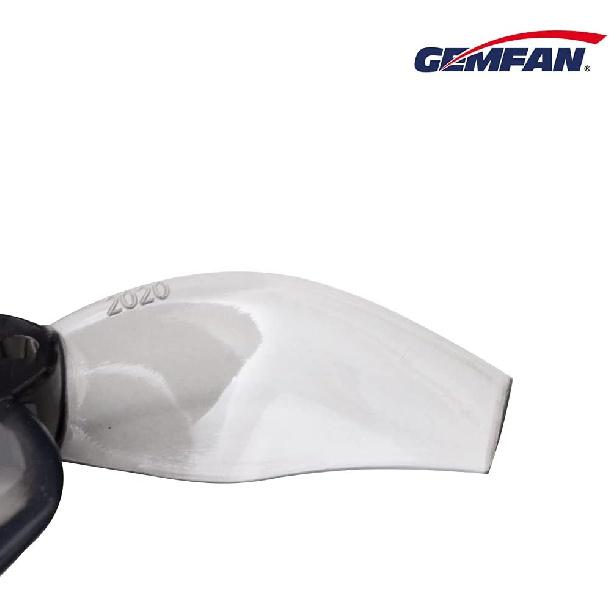 GEMFAN D51 2020 4-Blade PC Propeller 1.5mm for RC FPV Racing Freestyle Tinywhoop 16pcs 8CW 8CCW