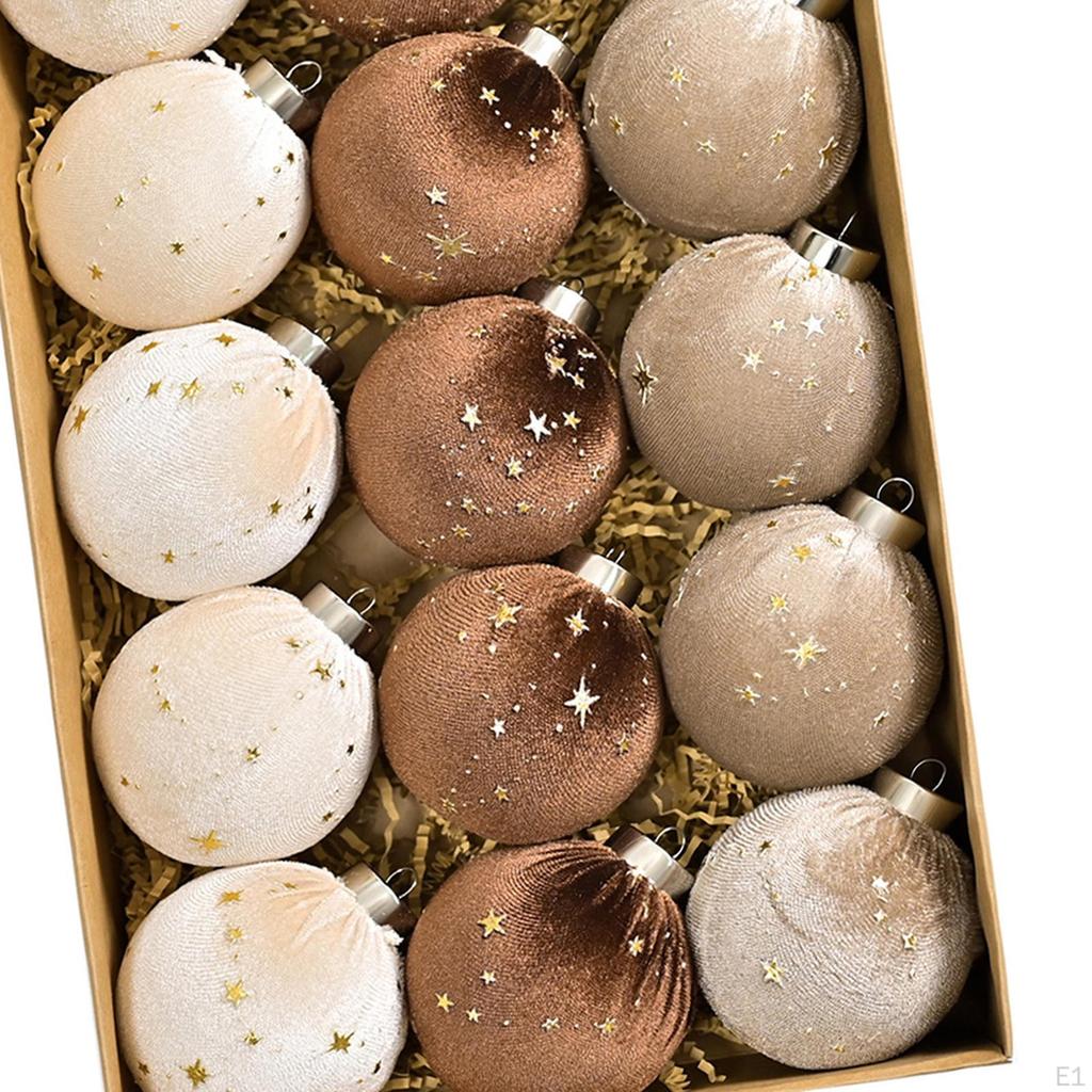 15 Pieces Christmas Tree Hanging Ornaments, Decorations, Decorative Ball