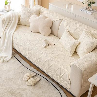 Lüks Kanepe Minderi Kılıfı Kaymaz Jakarlı Pamuk Kanepe Örtüsü Havlu İskandinav Kanepe Kılıfı Ev Oturma Odası Mobilya Koruyucusu