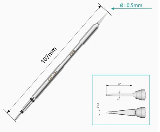 WOZNIAK C245 Constant Temperature Electric Soldering Iron Tips for Iron Soldering Station Heating Core Replacement Head