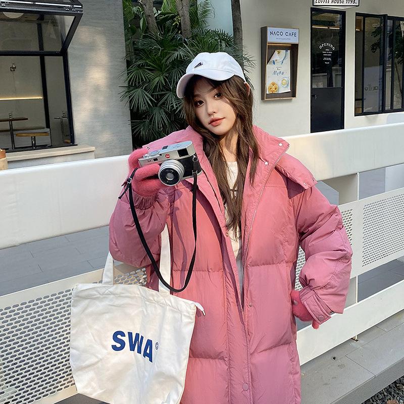 New hooded puff bread cotton clothes women's winter new commuter atmosphere jacket women's winter