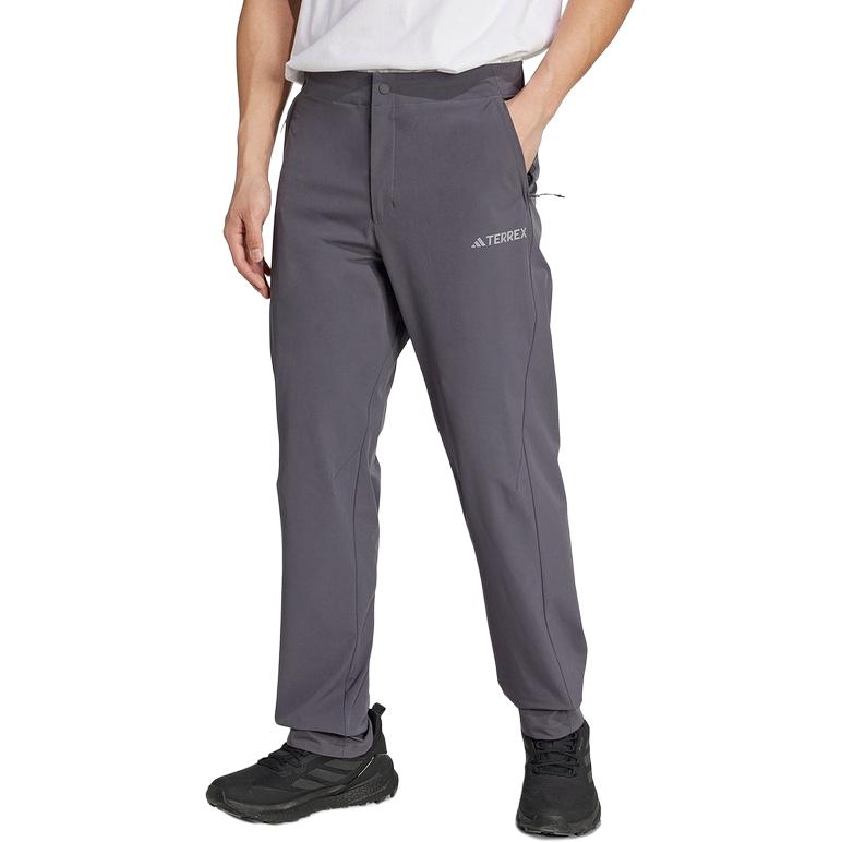 

Adidas Terrex Quick-Dry Straight-Leg Summer Mid-Rise Knitted Sports Pants Men pants JW4824 XL