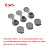 6pcs Leak-Proof Silicone Bottle Lids – Flip-Top Airtight Design, Multi-Functional Upside-Down Storage for Kitchen & Bathroom