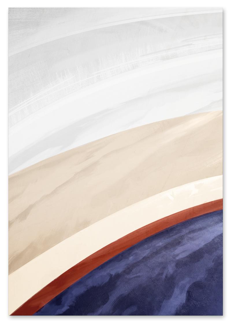 

Plakat abstrakcja wielokolorowa ombre 30x40 cm