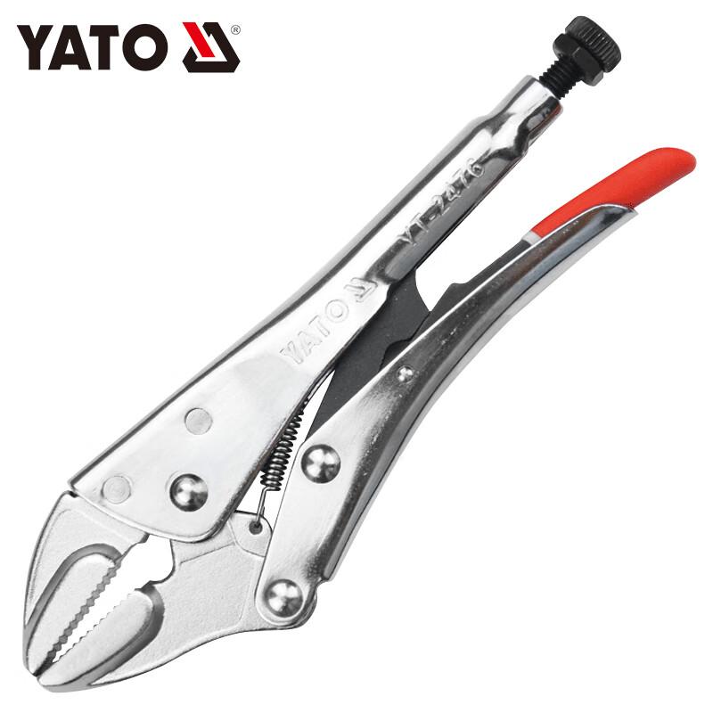 YATO 10-inch Round Jaw Vise Grip with Cutter
