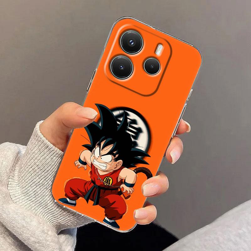 

Goku Anime Dragons Balls Z Case For Xiaomi Redmi Note 15 14 13 12 11 10 Pro Plus Cover For Redmi 15C 15 14C 13C Clear Phone Case Redmi 12C