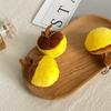 Adorable Mini Plush Nut Keychain Cute Bag Charm Creative Gift For Kids And Adults