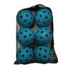 High Visibility 74mm Pickleball Good Performance 40 Holes Pickleball  Outdoor Courts