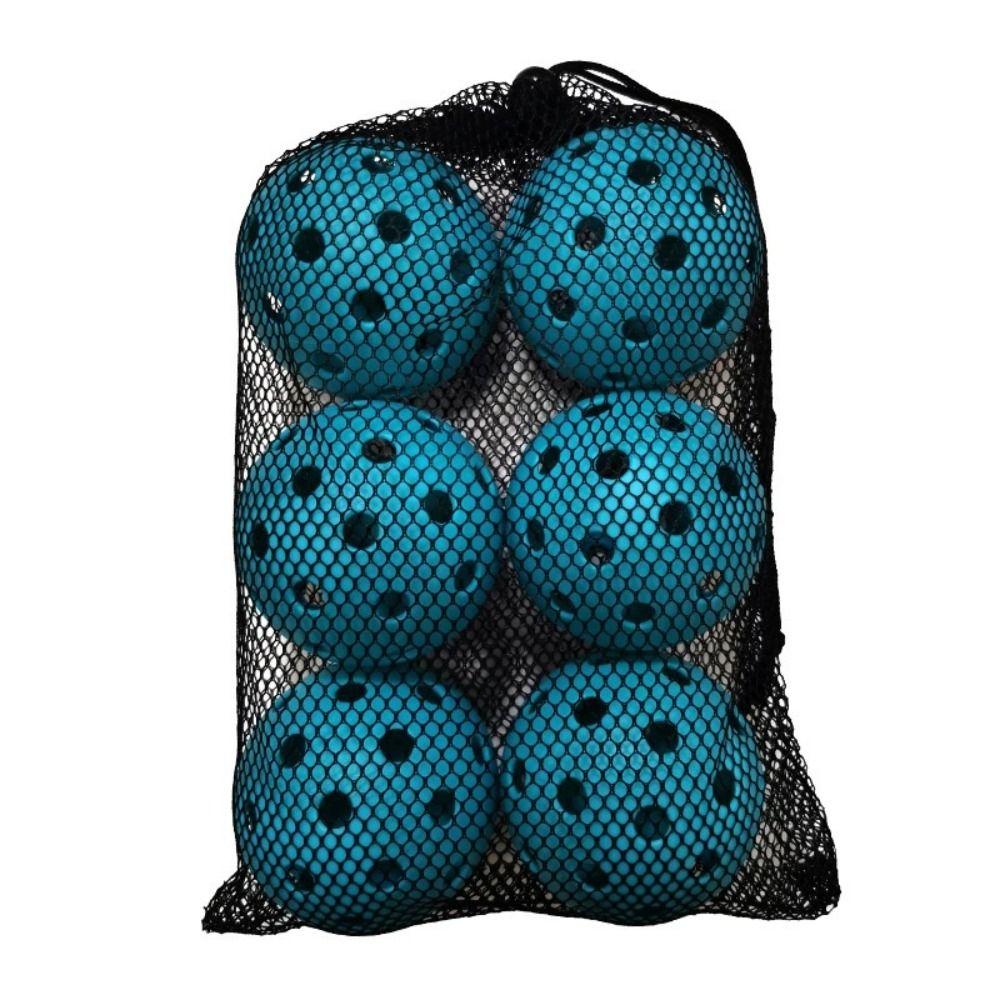 High Visibility 74mm Pickleball Good Performance 40 Holes Pickleball Outdoor Courts