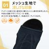 MERPHINE Knit Mesh Sports Sandals with Thick and Stylish for Summer and Office Wear Women's Soles, Breathable, Lightweight,