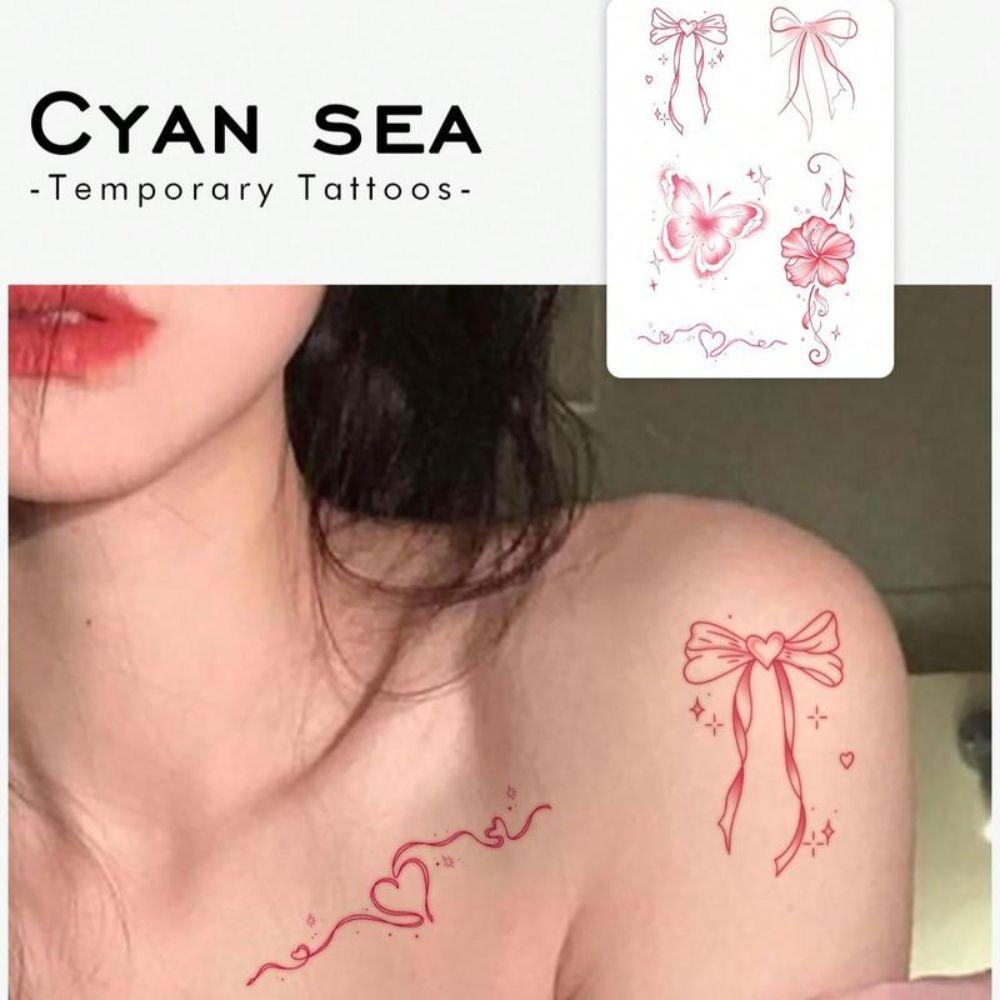 Sweat Resistant Temporary Body Tattoos Waterproof Fake Tattoo Stickers Temporary Body Tattoos