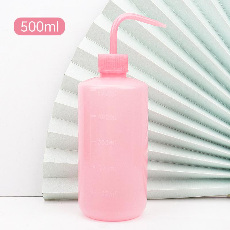Multi-Capacity Eyelash Cleaning Squeeze Bottle - Curved Spout, 150/250/500ml