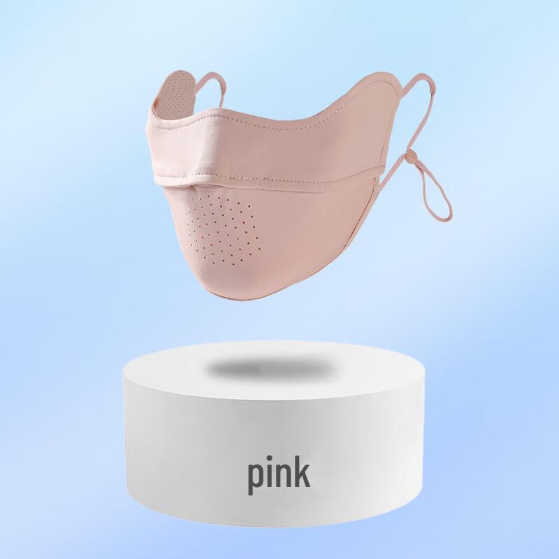 GuTeng Summer Ice Silk Sun Protection Face Mask for Women