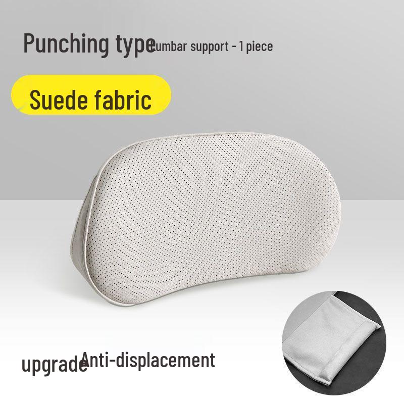 Ergonomic Memory Foam Car Lumbar and Neck Support Pillow