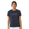 ASicS Women S CoaT Graphic Tee  2042a259400  Women S ShorT Sleeve Round T ShirT